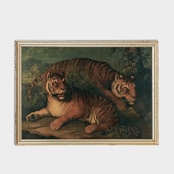 Vintage Tiger Art