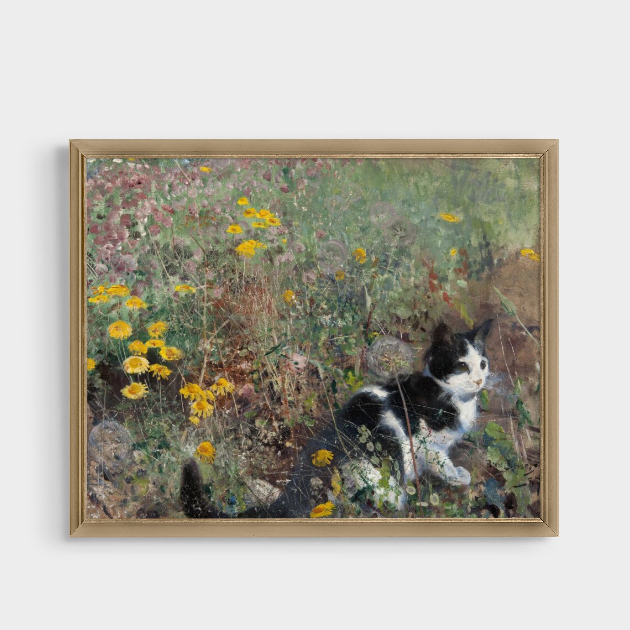 J: Schynoet 庭園の絵画 プリント ヴィンテージ il_fullxfull.3681050882_9fxw.jpg