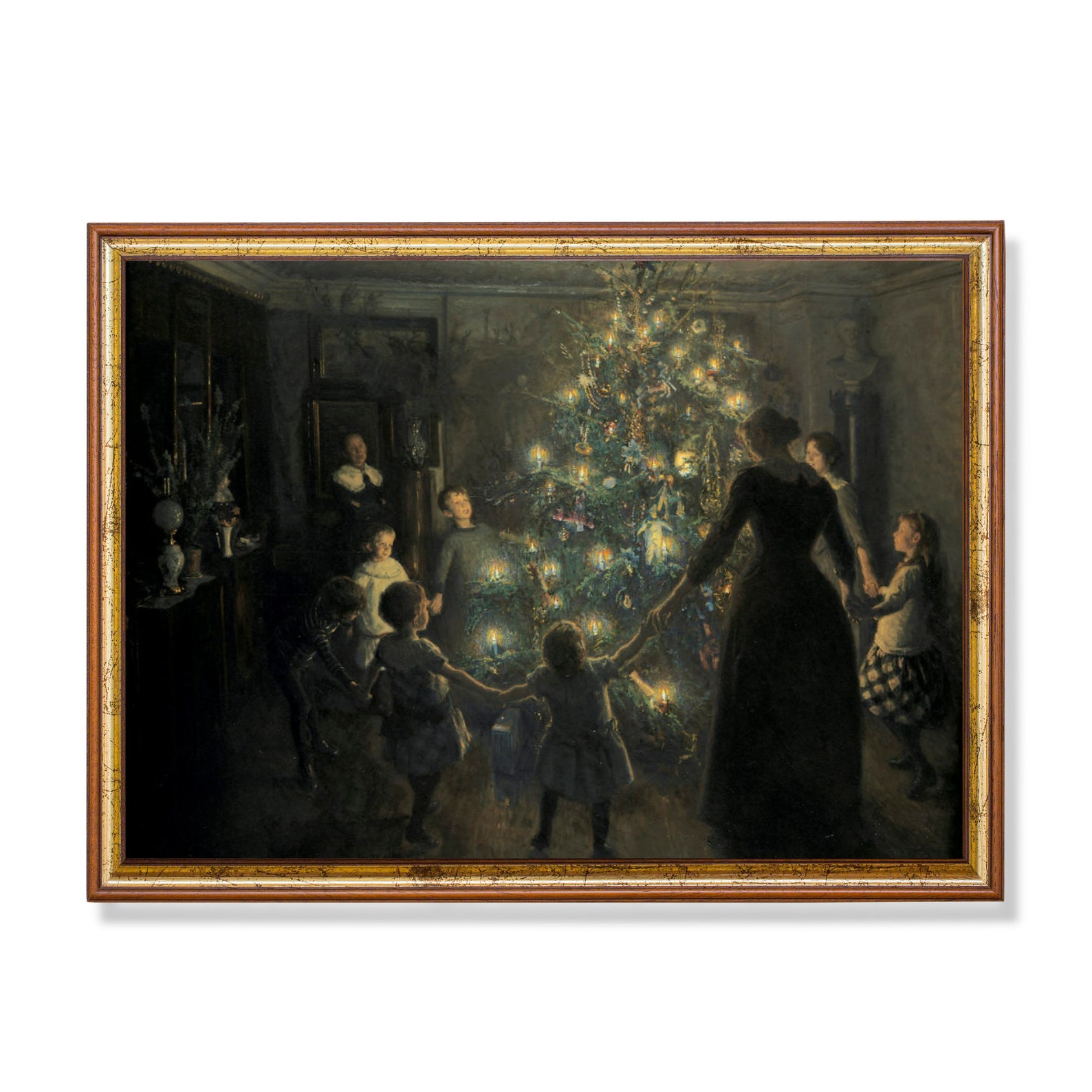 Vintage Christmas Wall Art 
