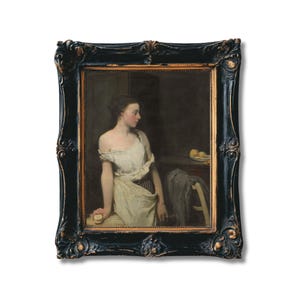 Glyn Philpot: Girl at Her Toilet - Vintage Portrait Art Print