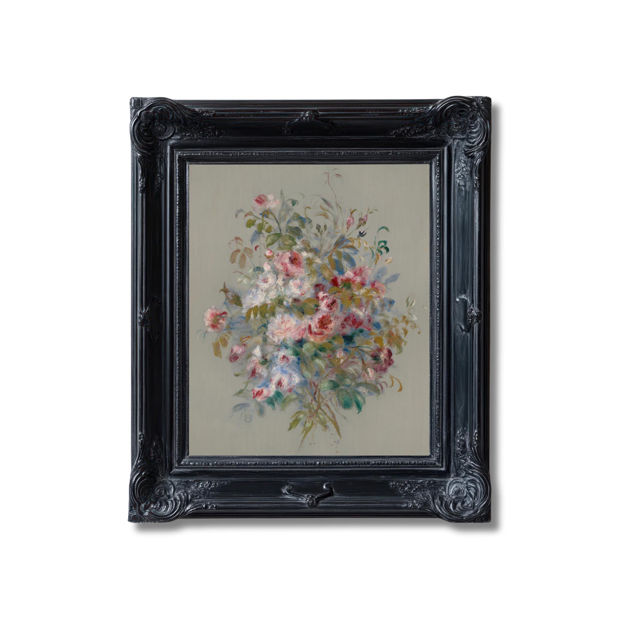 ルノワールの「花束」プリント：ヴィンテージ印象派アート - Etsy 日本