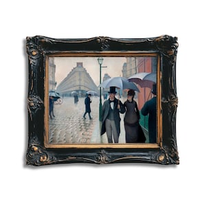 Paris Street Rainy Day Print: Vintage Gustave Caillebotte Impressionist Art