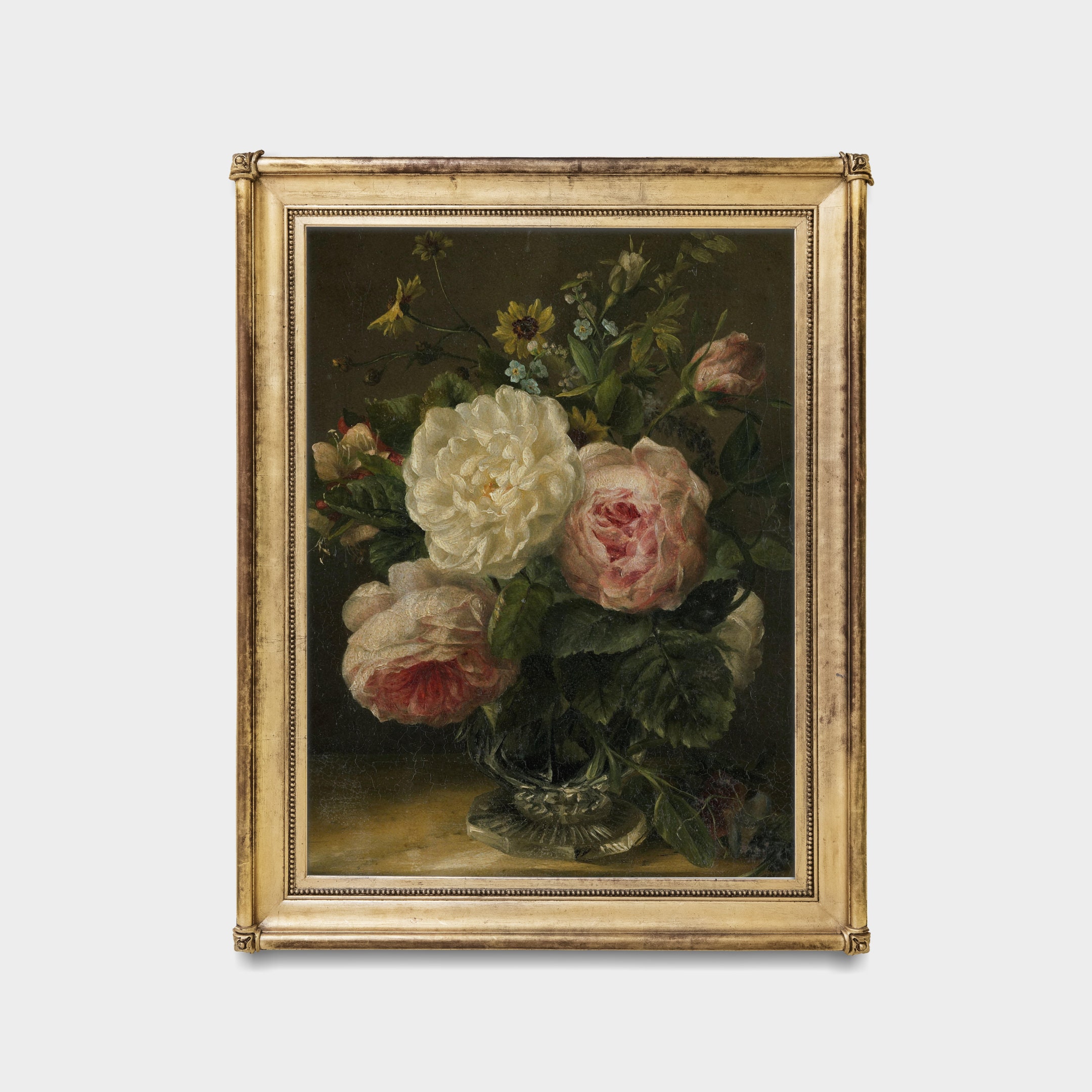 Antique French Country Gallery Wall Art | Set of 9 Prints (digital ...