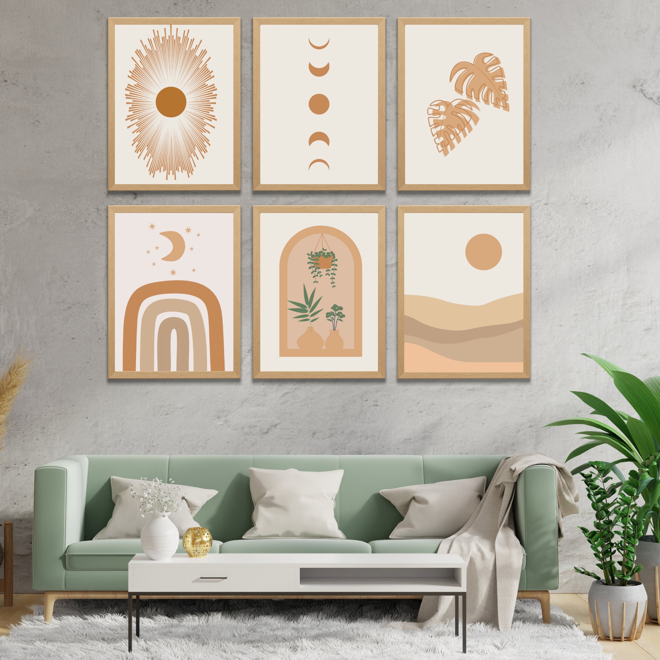 Printable Abstract Boho Art