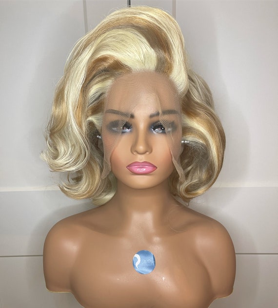 Brand New Lace Front Wig, Uncut Lace Synthetic Hair - Made 