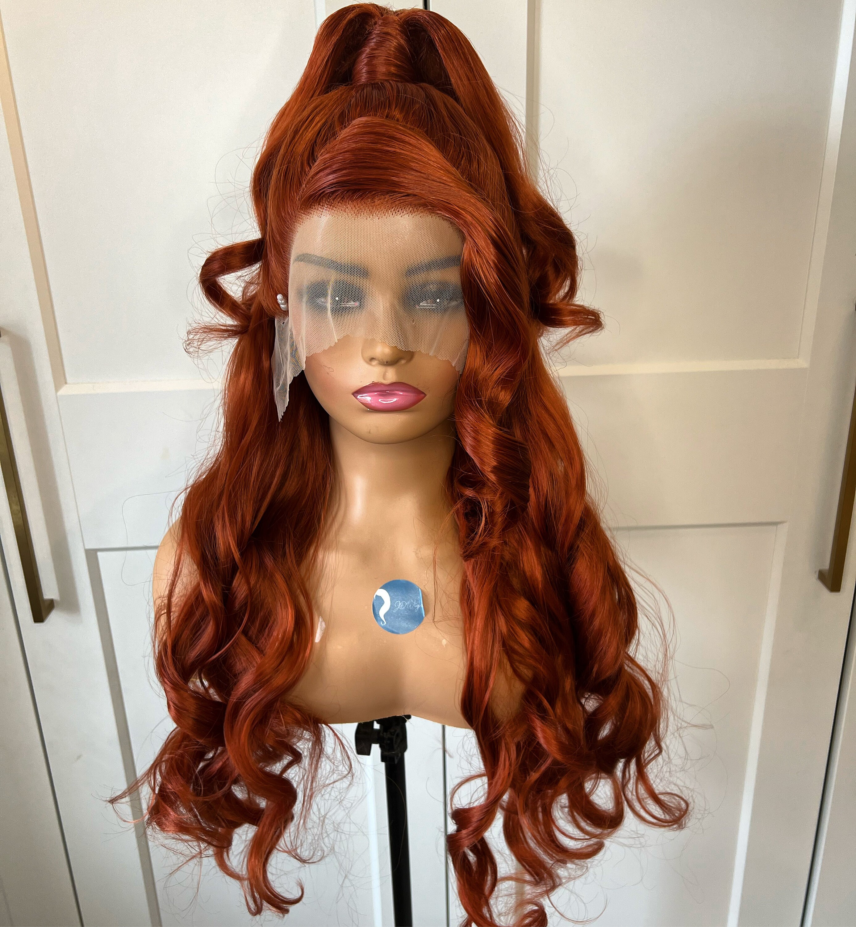 Brand new lace front wig styled by me- made to order.