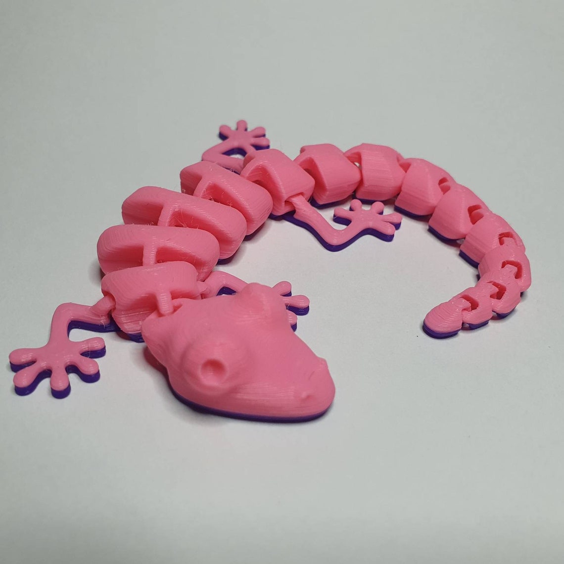 Lizard Gecko Toy Articulated Etsy