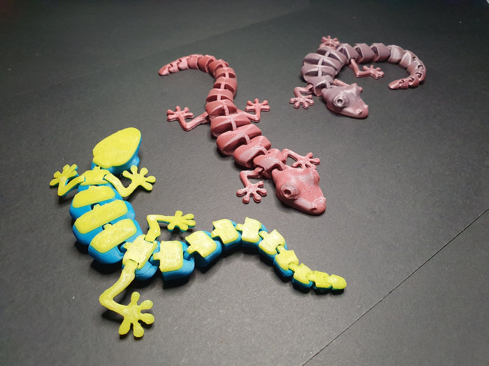 Lizard Gecko Toy Articulated Etsy