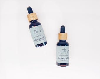 Pflanzliche Schutztinktur | Holunderbeere, Echinacea, Brennesseln Immunsystem Unterstützung Tropfen
