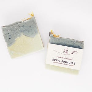 LEMONGRASS GINGER Sapone naturale / A base di olio d'oliva / Senza olio di palma / Vegano, biodegradabile / Colore naturale, Profumo naturale / Olio essenziale puro