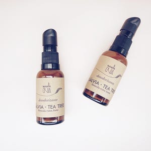 DEODORANT natural | TEA Tree THYME | Vegan, Biodegradable, Essential Oils, Strong effect No bicarbonate No coconut oil | no clothes stains