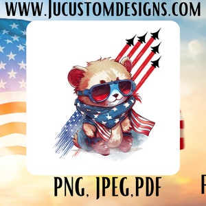 July 4th Bear /Bear/July 4th/Independence/Patriot