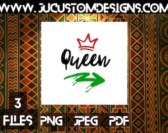 Corona da regina / nera / afroamericana / afro / donna / corona
