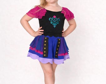 Ana Queen of Arendelle Inspired Athleisure Wear PREORDER/READ