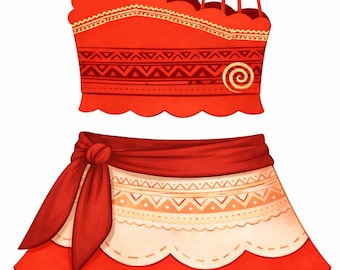 Moana Inspired Athleisure Wear