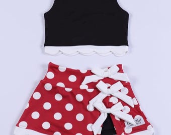 Minnie Mouse Athleisure Wear Athletic Set