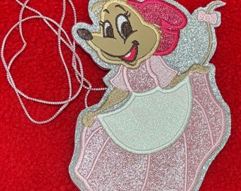 シンデレラのペルラマウスフラットレイ、女の子用クロスボディバッグ