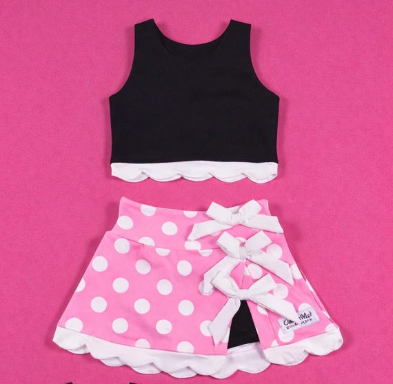 Minnie Mouse Pink Inspired Athleisure Wear RTS