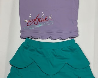 Little Mermaid’s Ariel Inspired Athleisure Wear RTS