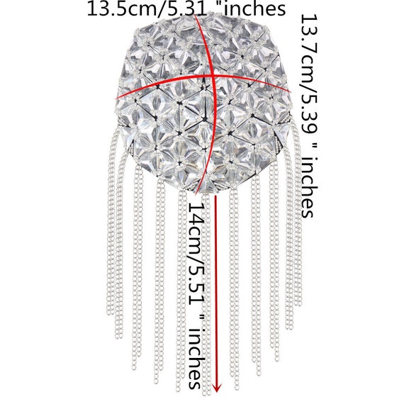 2 Spalline Decorative Con Perline E Frange - Nero, Per Abiti E Costumi - Foto 3