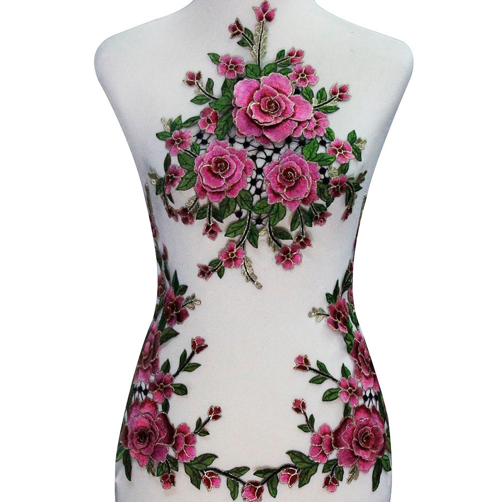 Rose Carmine Dress - Etsy
