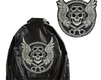 Motor Patch Iron On Patch brodé appliqué Label Punk Biker patch badge 