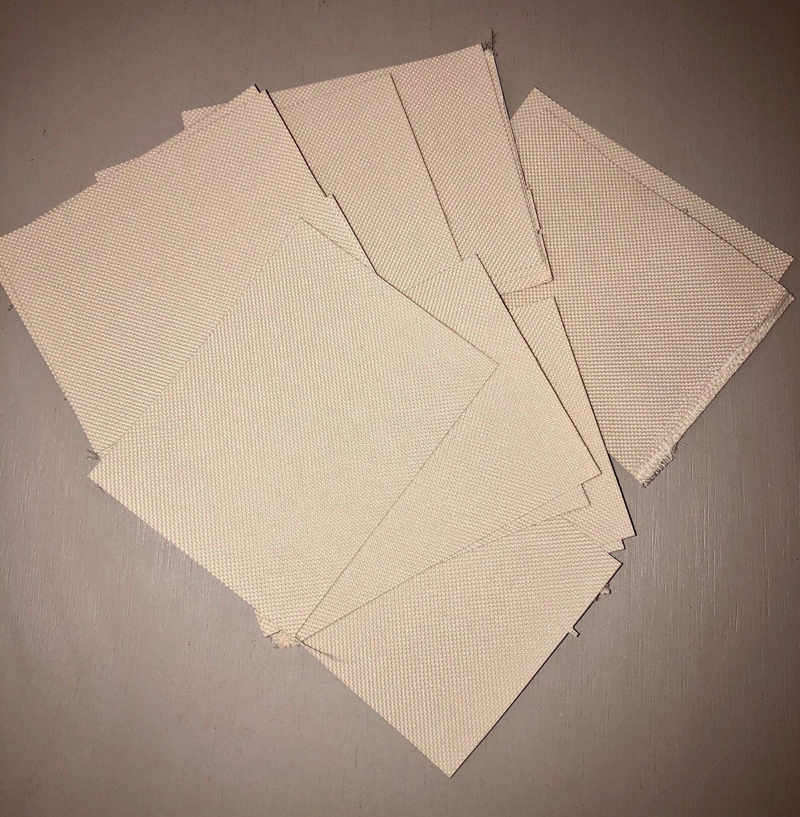 Sublimation BLANK canvas hat patches pack of 5. Etsy