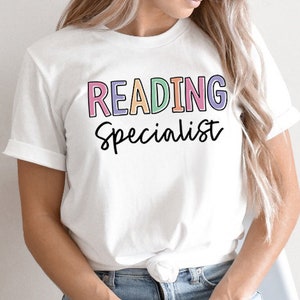 Reading Specialist Shirt, Reading Teacher Shirt, Literacy Coach Shirt, Dyslexia Shirt, Dyslexia Teacher Shirt, Reading Interventionist Shirt