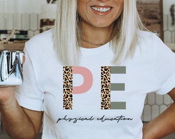 Chemise de professeur d'éducation physique, cadeaux de professeur d'éducation physique, éducation physique, chemise d'éducation physique, cadeaux d'éducation physique, chemise de professeur d'éducation physique