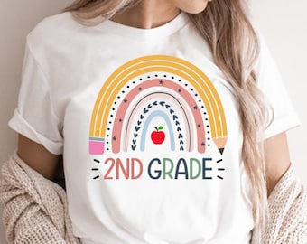 2nd Grade Teacher Shirt, Second Grade Teacher Shirt, 2nd Grade Teacher, Second Grade Teacher, 2nd Grade Shirt, Second Grade Graduation Gifts