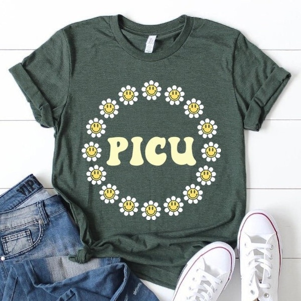 PICU Nurse Shirt, PICU Shirt, Picu Nurse Sweatshirt, Pediatric Icu Nurse Shirt, Peds Icu Nurse, Picu Travel Nurse, Picu RN, Registered Nurse