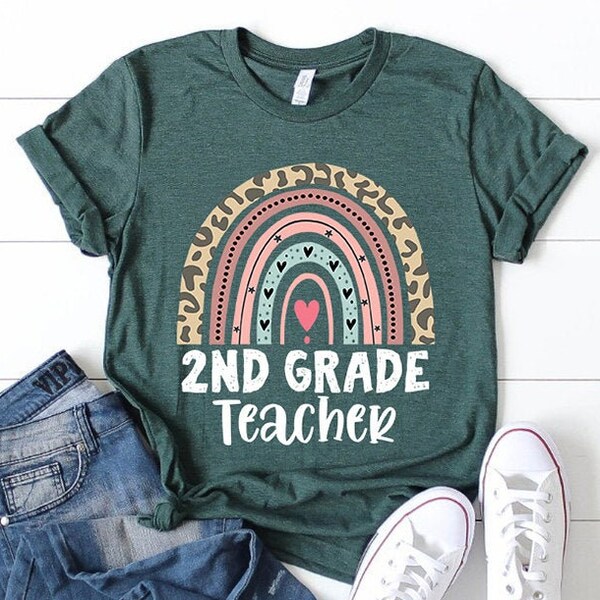 2nd Grade Teacher Shirt, Second Grade Teacher Shirt, 2nd Grade Teacher, Second Grade Teacher, 2nd Grade Shirt, Second Grade Graduation Gifts