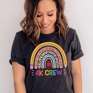 4K Teacher Shirt 4K Crew Shirt 4K Squad Shirt 4K Team - Etsy