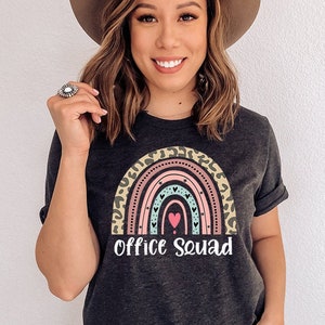 Office Squad Shirt, Front Office Squad, Front Office Lady, Front Office Ladies, Administrative Assistant, School Secretary, Office Manager