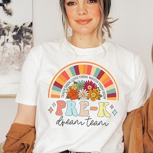 Pre-K Dream Team Shirt, PreK Teacher Shirt, Pre K Teacher TShirt, PreK T Shirt, PreK Sweatshirt, PreK Shirt for Teacher Team, PreK Squad