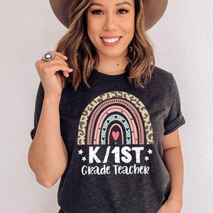 Kinder and 1st Grade Teacher Shirt, K and 1st Grade Teacher, Multi Grade Teacher, Multigrade Teacher, Teaching Combined Class, Kinder Team