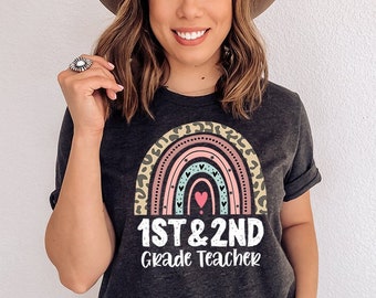 Camisa de maestro de 1.° y 2.° grado, maestro de 1.° y 2.° grado, maestro de varios grados, maestro de varios grados, clase combinada de enseñanza, 1.° y 2.° equipo