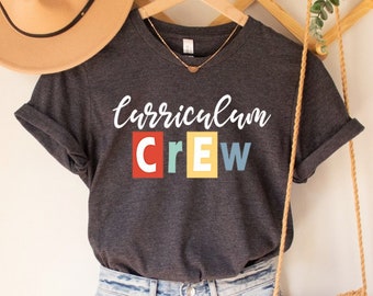Curriculum Crew Shirt, Curriculum Director, Curriculum Coordinator, Curriculum Supervisor, Instructional Coordinator, Instruction Supervisor