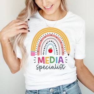 Media Specialist Shirt, Library Squad Shirt, Library Media Specialist Shirt, School Library Media Specialist Shirt, Librarian Shirt Gifts