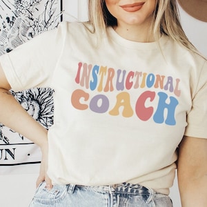 Instructional Coach Shirt, Instructional Coach Gift, Educational Coach, Instructional Assistant, Educational Assistant, Instructional Staff