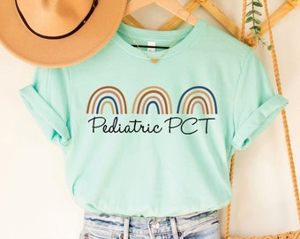 Pediatric Patient Care Technician Shirt, Pediatric PCT Shirt, Pediatric PCT Gift, Pct Tshirt, Pct Sweatshirt, Pediatric Nurse, Nurse Life