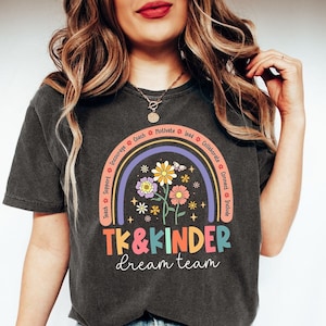 TK and Kinder Shirt, TK Teacher Shirt, TK Shirt, Transitional Kindergarten Teacher Shirt, Kindergarten Teacher Shirt, PreK Teacher Shirt