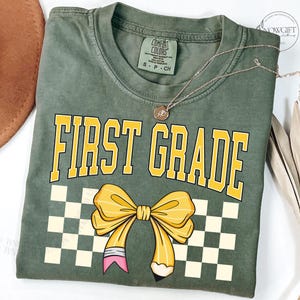 First Grade Teacher Shirt, First Grade Shirt, 1st Grade Teacher Shirts, 1st Grade Shirt, First Grade Squad, First Grade Gift, Elementary Tee