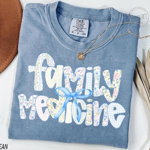 Family Medicine Shirt, Family Medicine Physician, Family Medicine Coquette Bow, Family Physician, Family Medicine Doctor Family Medicine NP