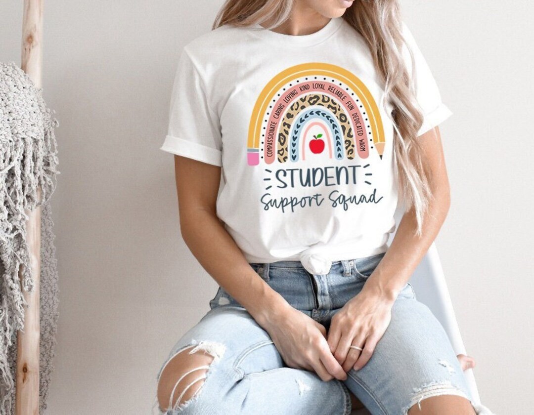 Student Support Squad, Support Squad Shirt, Support Teacher Shirt