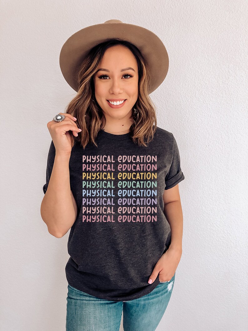 PE Teacher Shirt PE Teacher Gift Physical Education Etsy