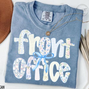 Comfort Colors® Front Office Shirts, Administrative Assistant Tee, School Secretary T-shirt, Front Office Lady Shirt, School Admin Gift Tee