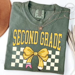 Second Grade Teacher Shirt, Second Grade Shirt, 2nd Grade shirt, 2nd Grade Teacher Shirt, Second Grade Teacher Gift, Back to School Shirt