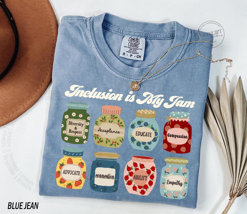 Inclusion Shirt, Neurodiversity Shirt, Inclusion Is My Jam, Special Education Teacher, Autism Awareness Gift, Autism Teacher Christmas Gift image 4