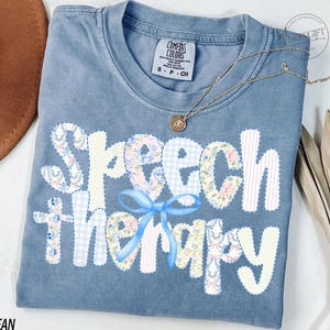 Comfort Colors® Speech Therapy Shirt, SLP Shirt, SLPA, Gift For Speech Therapist Shirt, Speech Language Pathologist, Speech Pathologist Tee